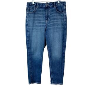 American Eagle Curvy Mom Jeans - Medium Wash - Women's 16 - Smoke Free